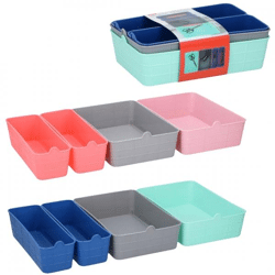 Alpina opbergbakken 26,5 cm 2 assorti set van 4