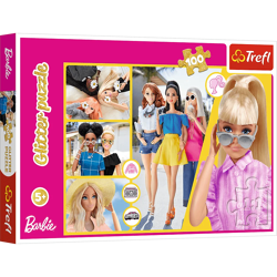 Barbie - Glitter Puzzle 100 pieces