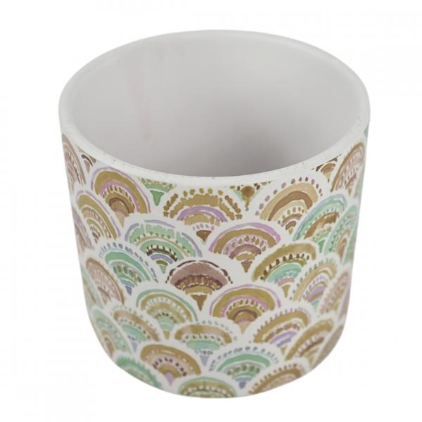 Blumentopf Multi Farbe Keramik 13,5 cm
