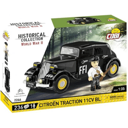 Cobi 2266 - Construction toy - 236 PCS HC WWII 1938 CITROEN TRACTION 11C