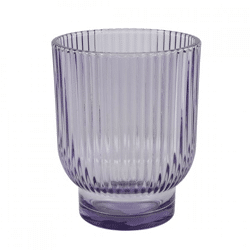 Countryfield tea light holder Tirza L purple 12 cm