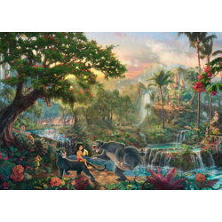 Disney, Dschungelbuch - 1000 Teile Puzzle (Thomas Kinkade)