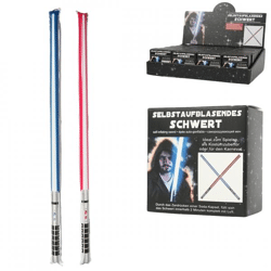 Foil balloon sword self-inflating 95 cm 2 assorted