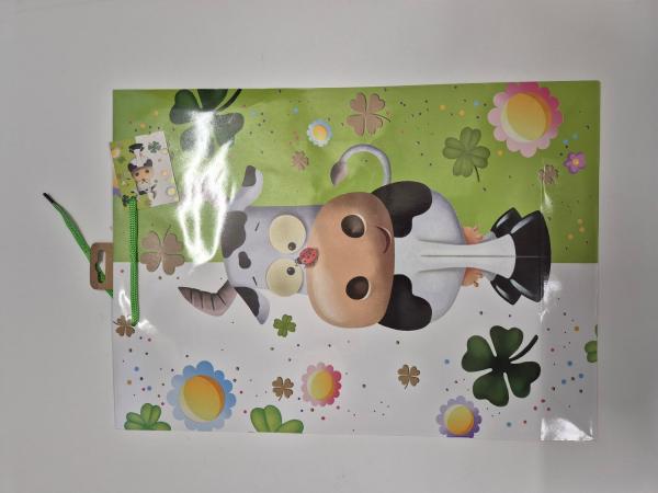 Gift bags children animal motifs jumbo 5 assorted