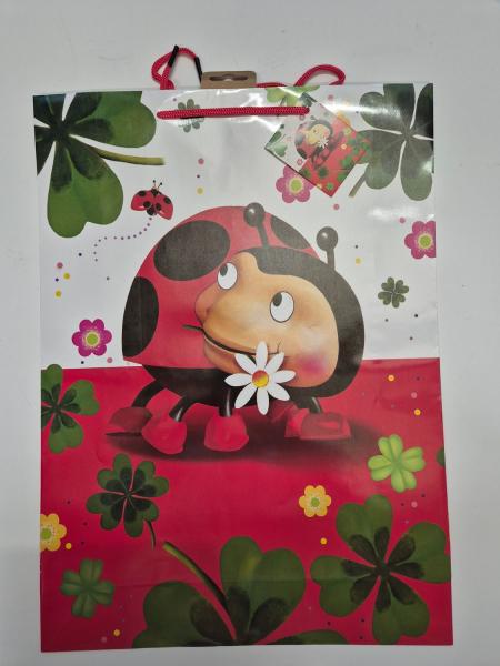 Gift bags children animal motifs jumbo 5 assorted