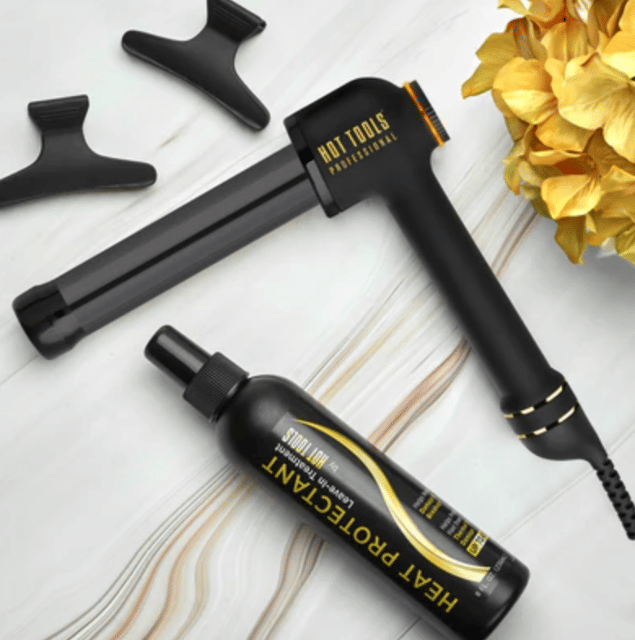 Hot Tools Black Gold CurlBar Set – Lockenstab-Set – Neu