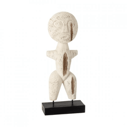J-Line Figur Primitiv weiß 35 cm