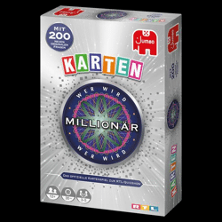 Jumbo Spiele 19777 - Wer wird Millionär? Kartenspiel