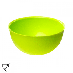 Schale Kunststoff grün 24,5 cm