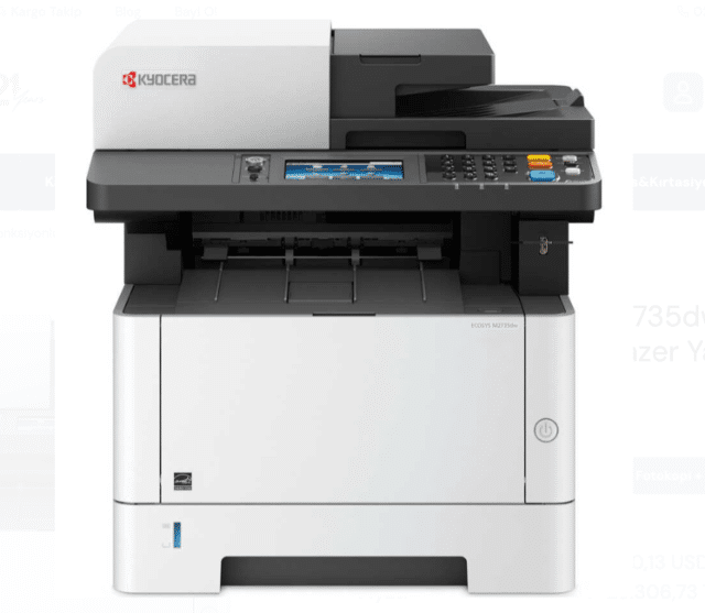 Kyocera ECOSYS M2735dw – All-in-One Schwarzweiß Multifunktionsdrucker – Neu