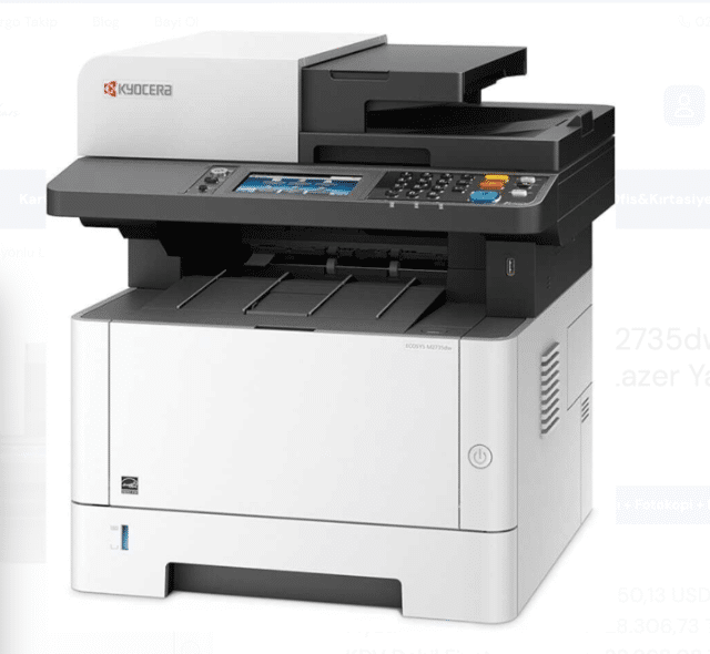 Kyocera ECOSYS M2735dw – All-in-One Schwarzweiß Multifunktionsdrucker – Neu