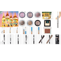 LOREAL, Maybelline, Manhattan, Max Factor,  Rimmel, Garnier, MISS SPORTY, FRUSTIS, BOURJOIS