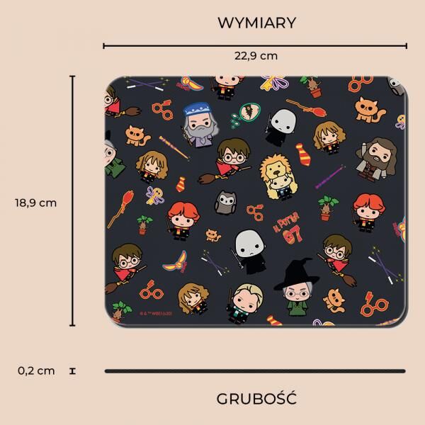 Mauspad / Mousepad Harry Potter 026 Multicolor