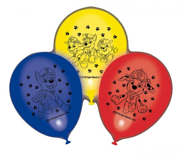 Paw Patrol - LED Luftallons - 3-fach sortiert