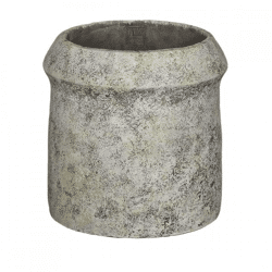 PTMD bloempot Nimma L cement grijs 30 cm
