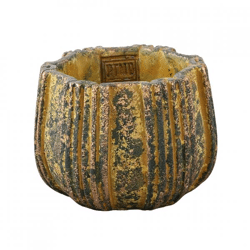 PTMD bloempot Valerio S geel 12 cm