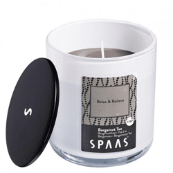 (R) Spaas scented candle in glass Relax relieve 11 cm