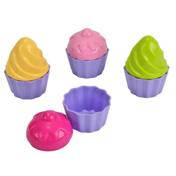 Simba Toys 107102508 - Sand Molds Cupcake (Androni)
