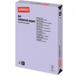 Staples Papier A4 farbig lila 500 Blatt