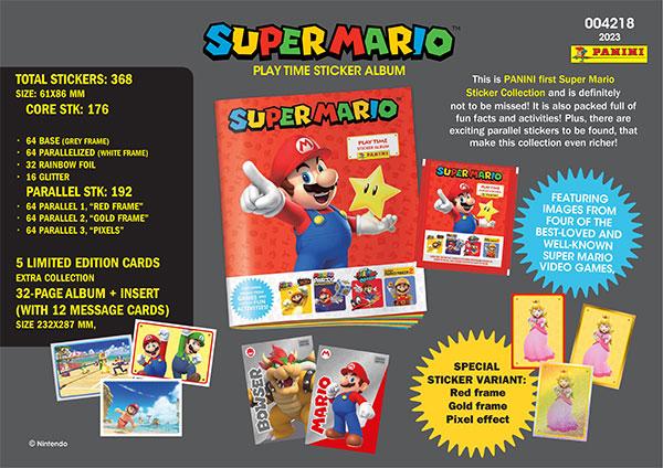 Super Mario Sticker 2023 Play Time &ndash; MULTIPACK