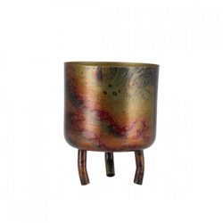 Tealight holder Dobra flames 10 cm