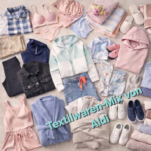 Textilwaren-Mix von ALDI