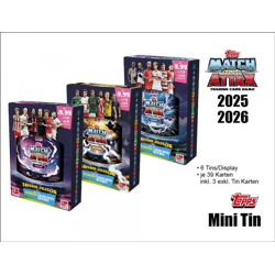 Topps Match Attax Bundesliga 2025/2026 - MINI TIN - 3x assorted