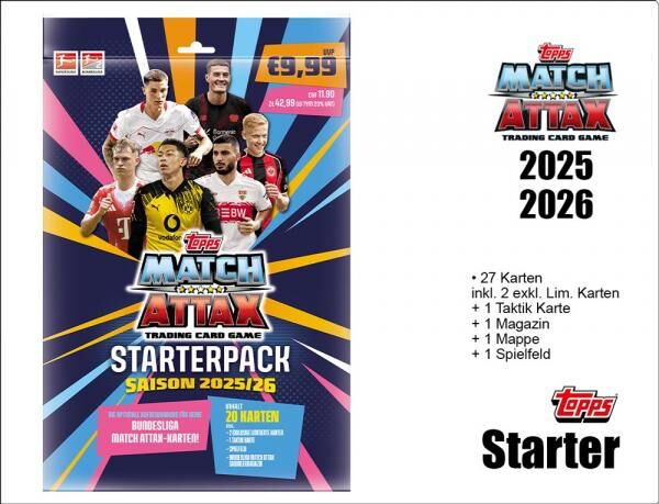 Topps Match Attax Bundesliga 2025/2026 &ndash; STARTER