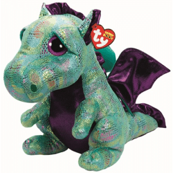 Ty 37099 - Cinder Dragon green - Beanie Boos - Plush 42 cm