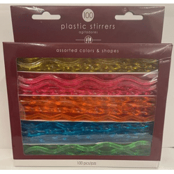 Amscan 95777 - Plastic stirrer / cocktail sticks