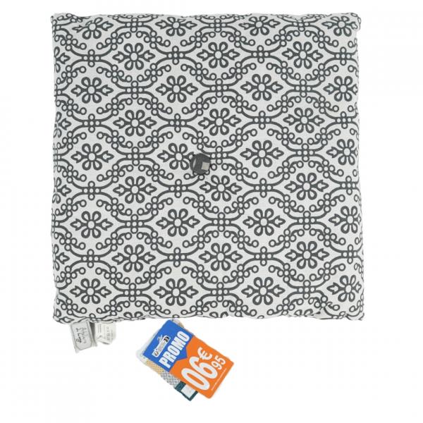 Ateliers du Linge Stuhlkissen 40 x 40 cm 3 Stück sortiert