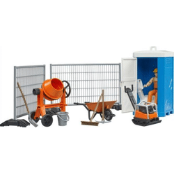 Bruder 62008 - bworld construction site set