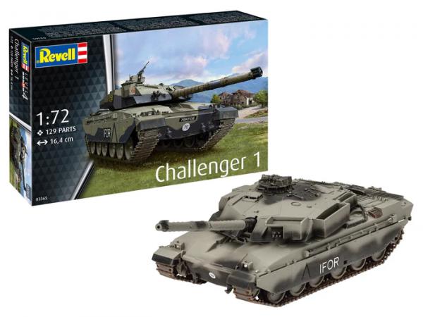 Challenger 1 Revell Modellbausatz 1:72