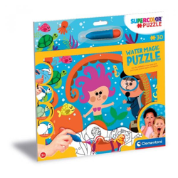 Clementoni 22709 - 30 Teile Puzzle - Water Magic - Noli - Die Tiefsee
