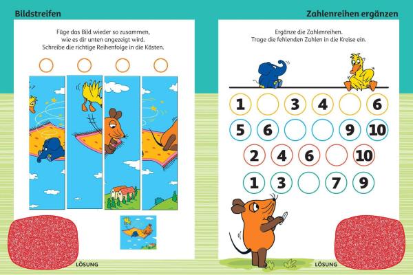 Die Maus - Vorschul-&Uuml;bungen