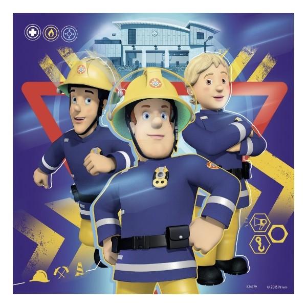 Feuerwehrmann Sam - Puzzle 3x49 Teile