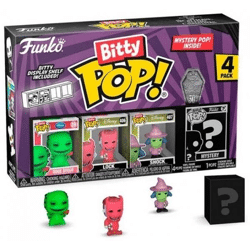 Funko 73019 - Bitty POP! - The Night Before Christmas Oogie Boogie 4er Pack