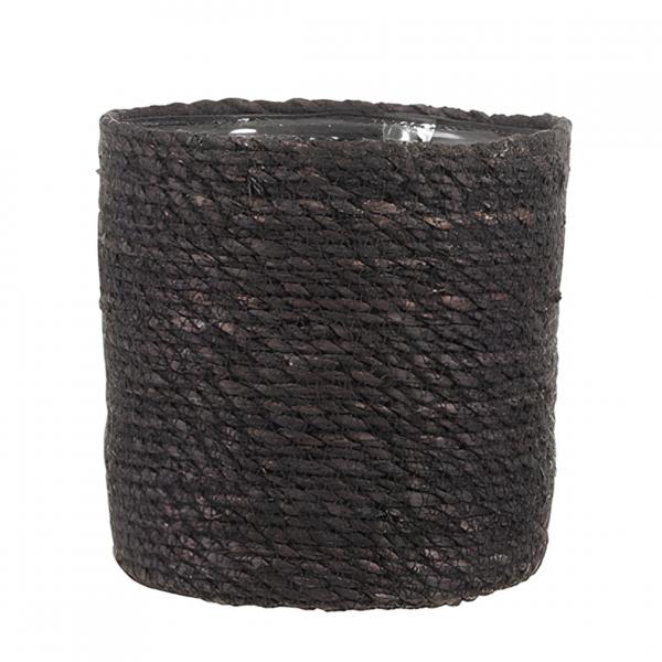 Glimmerkorb Atlantik braun 18 cm