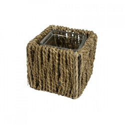 HBX Teelichthalter Vinslo natur 10,5 cm