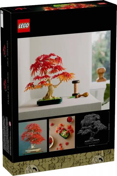 LEGO Botanicals 10348 - Japanischer Roter Ahorn &ndash; Bonsai-Baum (474 Teile)