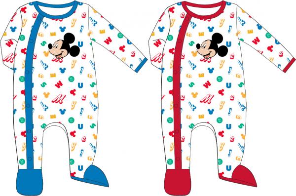Mickey Mouse - Schlafanzug f&uuml;r Babys - 2-fach sortiert - 62-92 cm