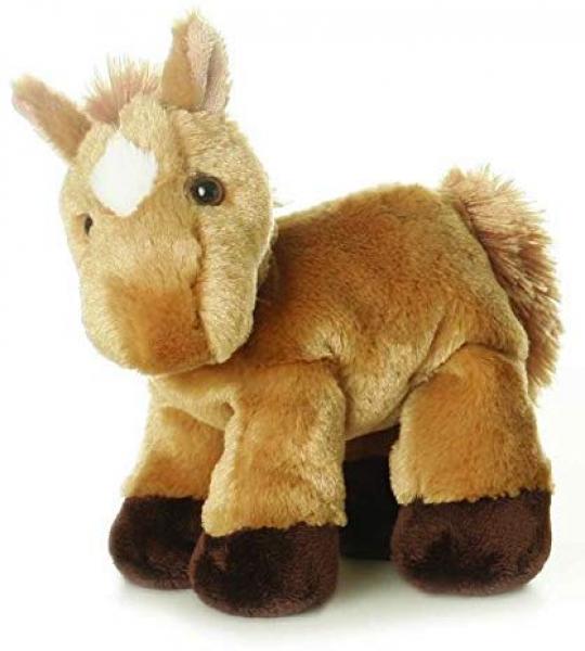 Mini Flopsies Prancer hellbraunes Pferd ca. 21 cm - Pl&uuml;schfigur
