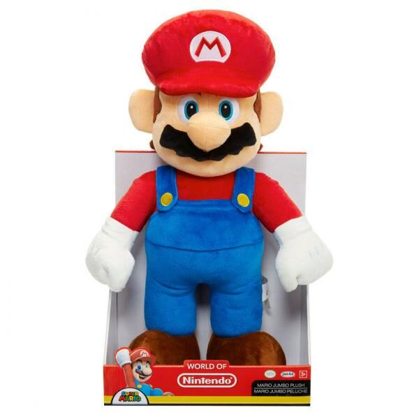 Nintendo Super Mario - Jumbo Basic Mario Pl&uuml;sch - 50 cm