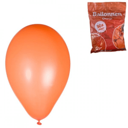 Orange Luftballons 23 cm 30 Stück