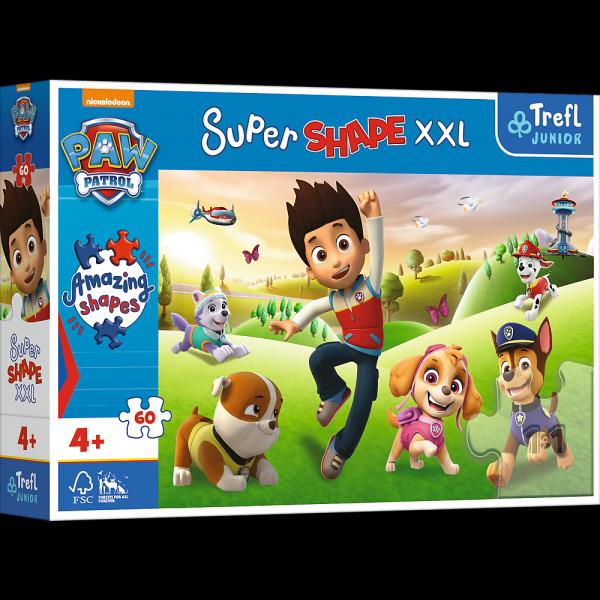 Paw Patrol - Junior Super Shape XXL Puzzle 60 Teile