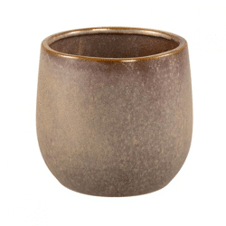 PTMD Blumentopf Freja M braun 15 cm