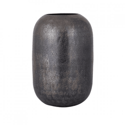 PTMD vaas Yourne S aluminium grijs 25 cm