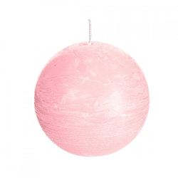(R) Spaas bolkaars light pink 8 cm