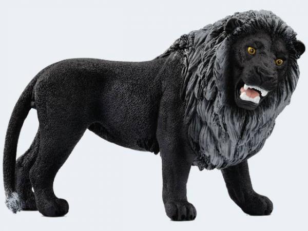 Schleich 72176 - L&ouml;we schwarz Spielfigur