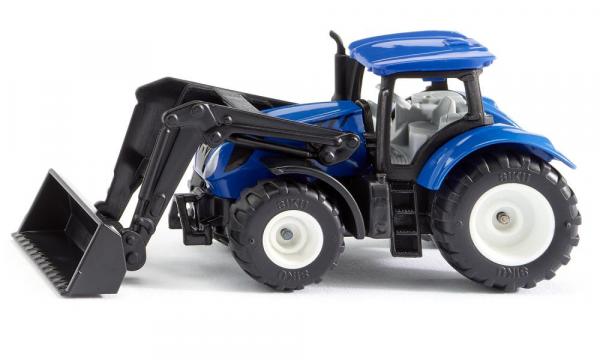 SIKU 1396 - Traktor New Holland mit Frontlader - Modellauto